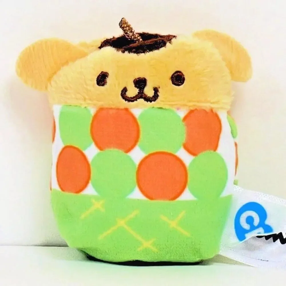 Hello Kitty & Friends Cutie Beans Series 3‎ - Pompompurin with Blue Clip Case